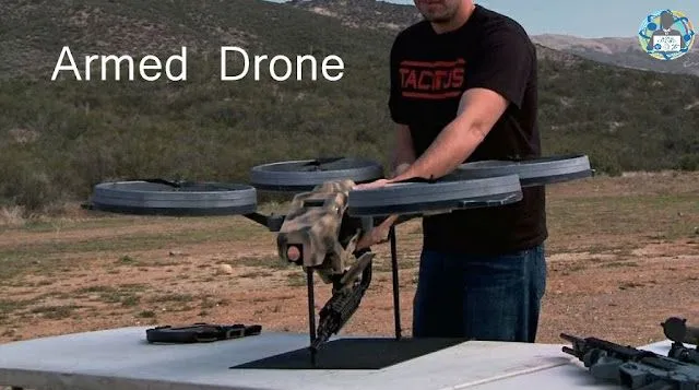 US Police Will Now Use Armed Drones, Weaponized With Tasers and Tear Gas