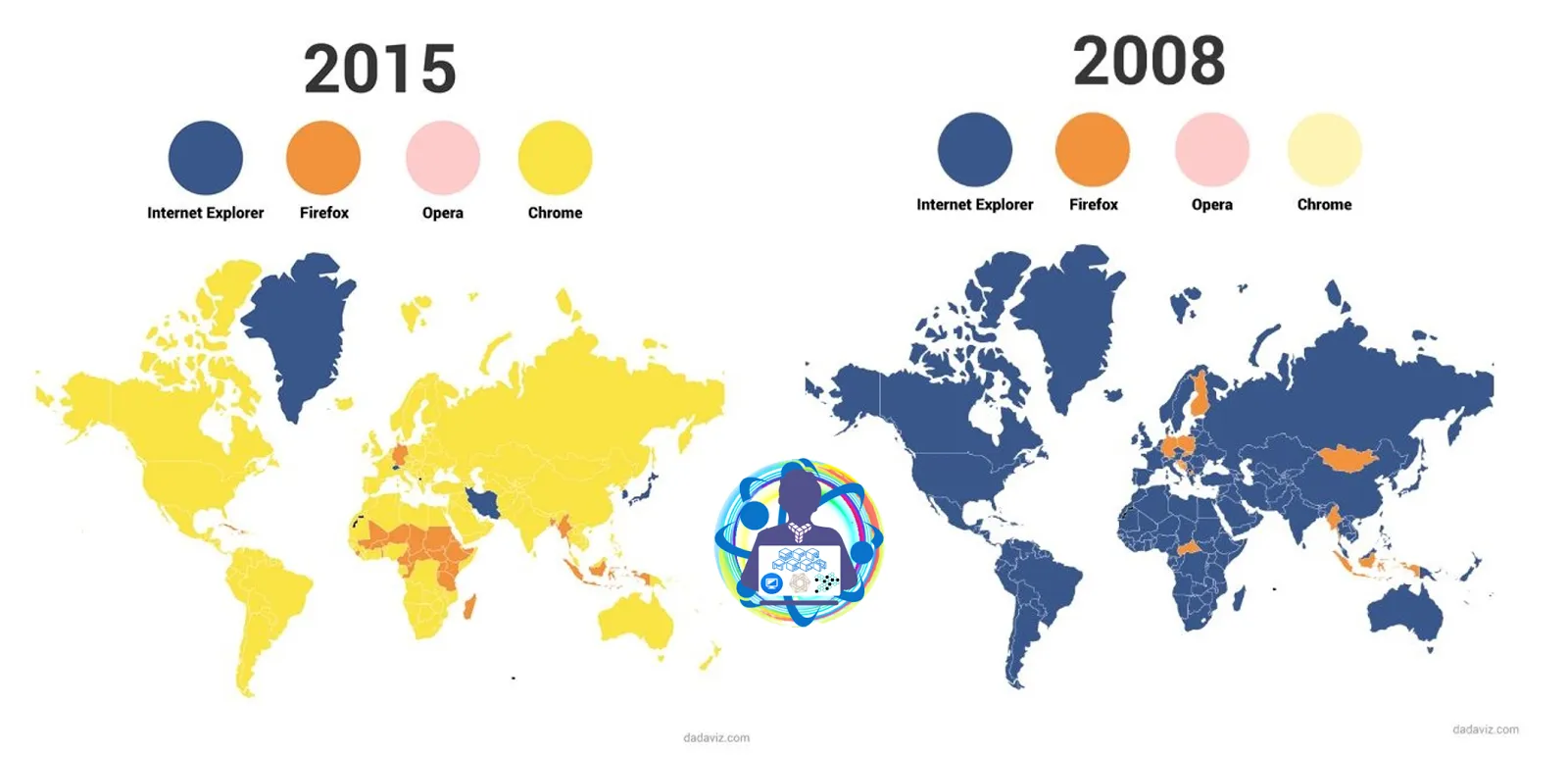 This Map Tells How Everybody Killed Internet Explorer and Started Loving Chrome