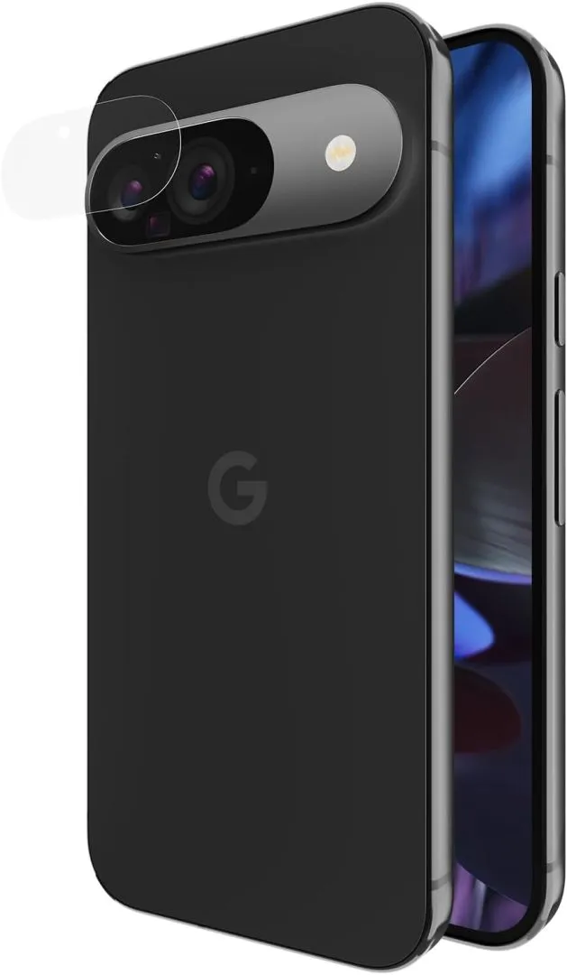 Case-Mate Google Pixel 9 Camera Lens Protector - Double Layer 9H Tempered Glass - Durable Anti-Scratch and Anti-Shatter Materials - Ultra HD View with Night Shooting and Case Friendly, Easy to Install