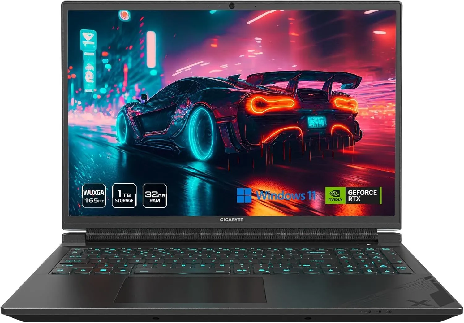 GIGABYTE - G6X (2024) Gaming Laptop - 165Hz 1920x1200 WUXGA - NVIDIA GeForce RTX 4060 - Intel i7-13650HX - 1TB SSD with 32GB DDR5 RAM - Windows 11 Home AD (G6X 9KG-43US864SH)