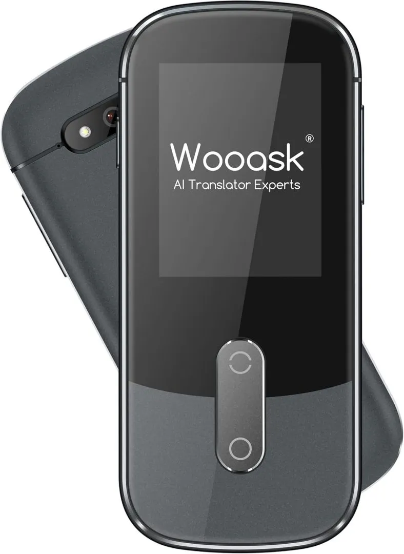 Wooask Language Translator Device W09 Real-time Two Way Voice Translation in 144 Languages and Accents for Learning Travel Business