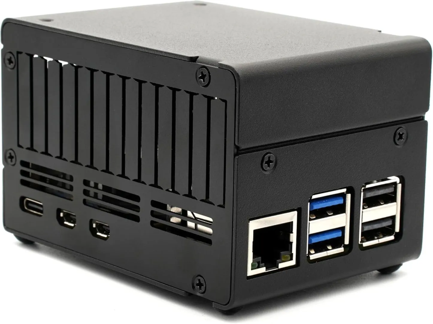 KKSB Case for Raspberry Pi 5 with Space for Hats, Add-on Boards, Cooler, and NVMe Hats