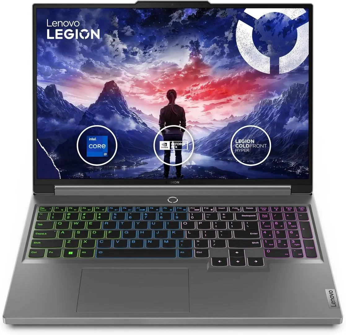 Lenovo Legion 5 16IRX9 Gaming Laptop 2024, 16" WQXGA IPS 165Hz, Intel i9-14900HX 24-Core, NVIDIA GeForce RTX 4070 8GB, 48GB DDR5 8TB SSD, RGB Backlit Keyboard, Wi-Fi 6E, Win10 Pro, COU 32GB USB