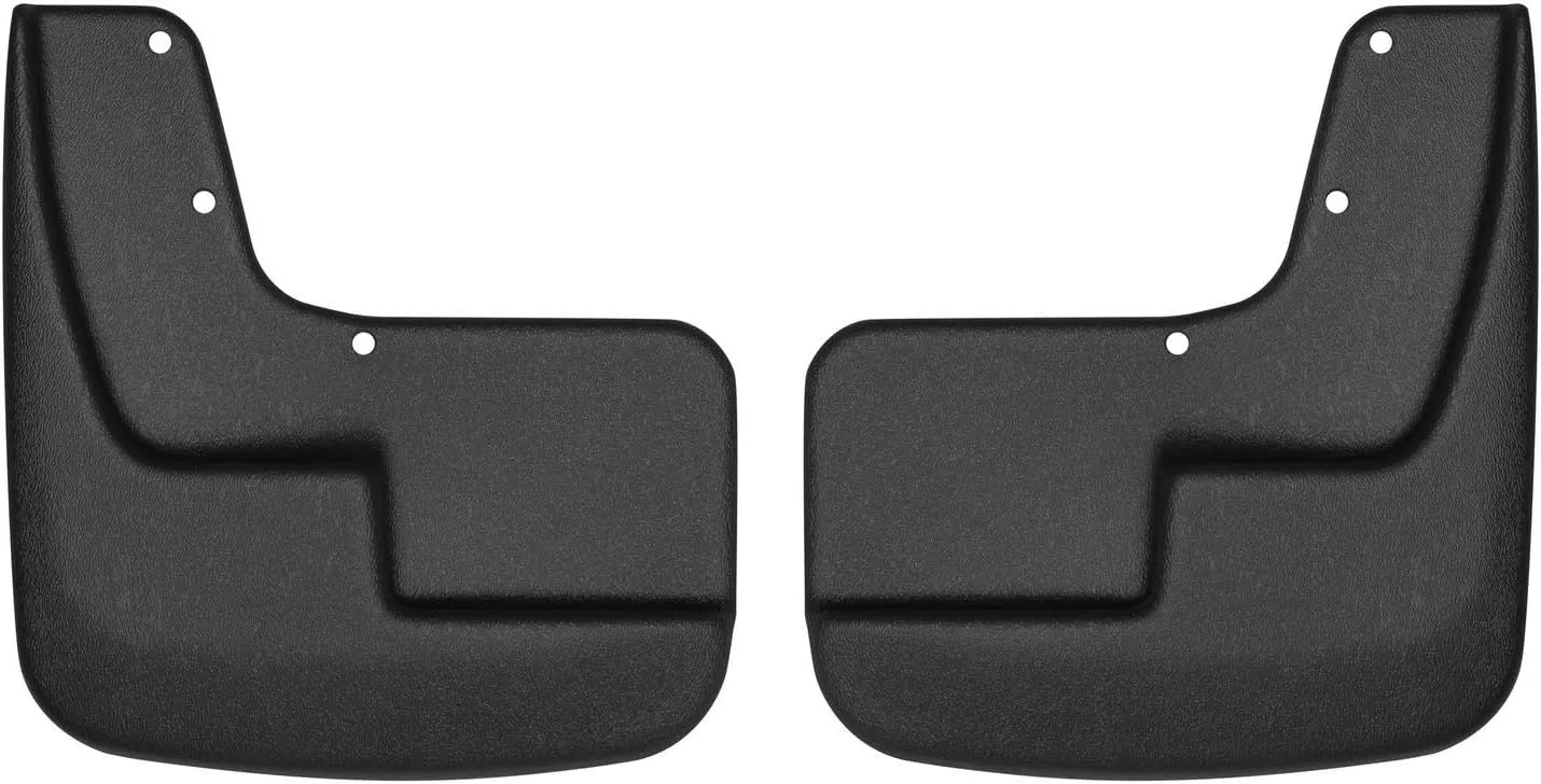 Husky Liners - Front Mud Guards | 2015-19 Ford Edge - Will not fit Sport Models Custom Front Mud Guards Black, Front Set - Black, 2 Pc | 58391