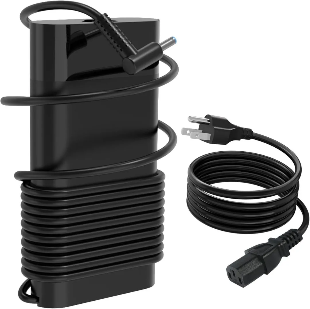 Replacement 200W HP Omen Laptop Charger for HP Omen 15 17/Victus 15 15t 16/ZBook 15 17 Gaming TPN-Q279 15-fa1010nr 15t-fa100 15z-fb100 16t-s000,HP ZBook Studio/Fury G10 G9 Workstation AC Adapter